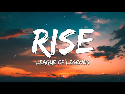 Download MP3 RISE (Lyrics) ft. The Glitch Mob, Mako, and The Word Alive