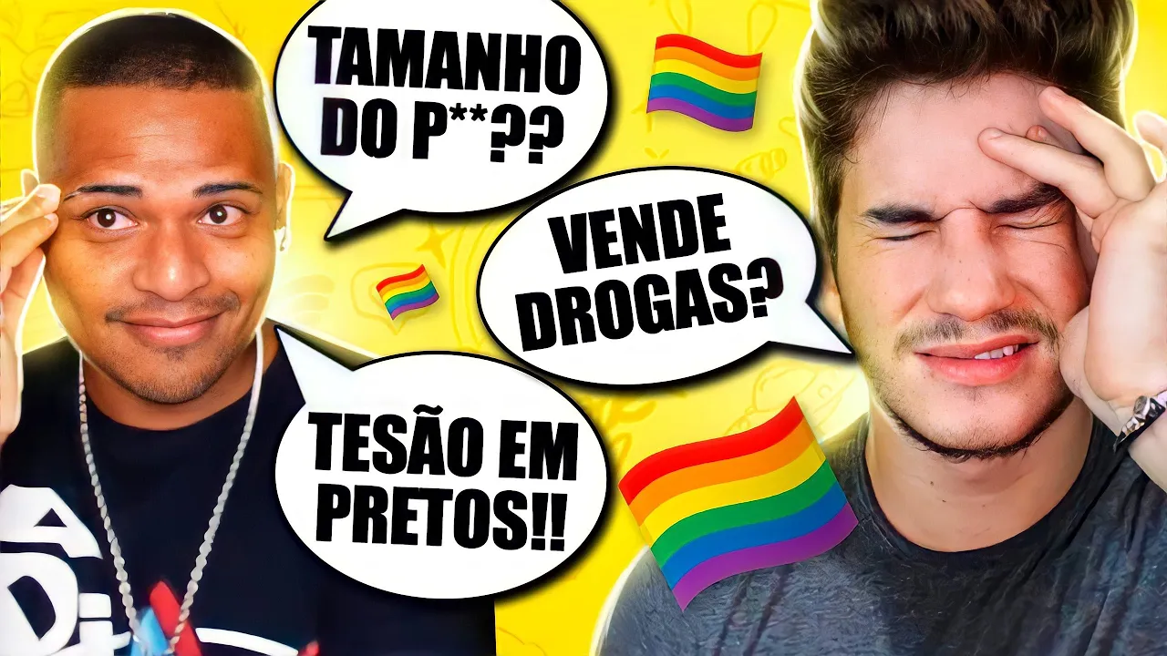 O QUE NÃO PERGUNTAR A UM GAY NEGRO!!!! 🙄❌ | Klébio Damas