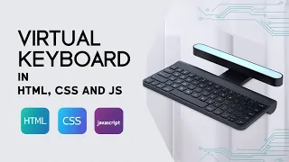 How To Make Virtual Keyboard in HTML CSS and JS Step-by-Step