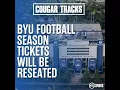 BYU Football Season Tickets Will Be Reseated Every Year Hoops Notebook