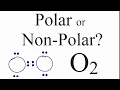 Is O2 Polar or Non-polar Oxygen Gas