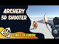 Archery Shooter game bow Arrow in Unity3D Unity Beginner Tutorial Coding