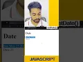 SetDate In Javascript