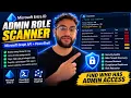Microsoft Entra ID Admin Role Scanner PowerShell Microsoft Graph API