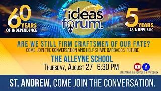 ideas forum - The Alleyne School (Thursday, August 27, 2026 at 6:30 p.m. AST)