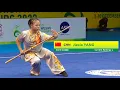 Lagu Jiexia Yang 🇨🇳 8.96 score🥉Nangun (A group) 8th World Junior Wushu Championship Indonesia