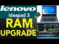 Lenovo Ideapad 3 14 RAM UPGRADE