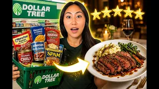 I Turned Dollar Tree Food Into 5-Star Meals!!