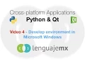 Cross-platform Applications with Python Qt 4 - Develop environment Microsoft Windows