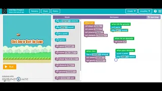 How to make a flappy game in sprite lab CODE ORG