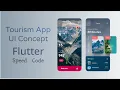 Flutter UI Design Tourism App UI Concept