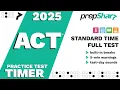 ACT Full Exam Test Timer Standard Time