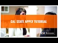 Cal State Apply Graduate Application Tutorial