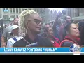 Lenny Kravitz Performs Human On The Today Show