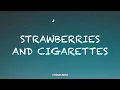 Download Lagu Troye Sivan - Strawberries And Cigarettes (lyrics)