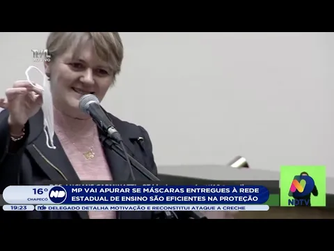 MP vai apurar se máscaras entregues à rede estadual de ensino são eficientes na proteção