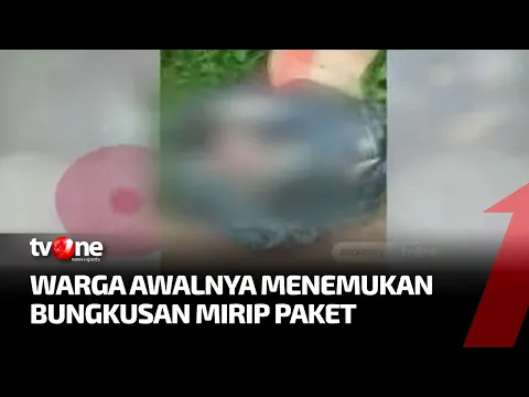 Jasad Wanita Terbungkus Plastik Ditemukan di Jalan Setapak