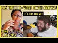 Vocal Coach Analysis POST MALONE nprmusic Tiny Desk I M SUPER LATE