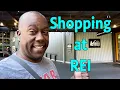 Shopping at REI