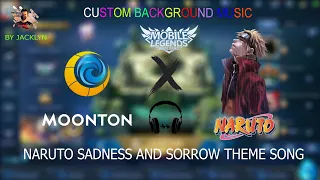 Download Script Background Music Naruto - Sadness And Sorrow  Work 100% | Mobile Legends Bang Bang MP3