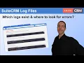 SuiteCRM Log Files Which logs exist where to look for errors