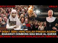 VIRAL!!! SISWI MUSLIM BUAT NANGIS BIARAWATI SOMBONG YANG NGAMUK BAKAR AL QUR'AN SAMPE SUJUD