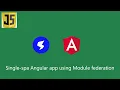 Single-spa Angular applications using webpack module federation
