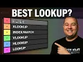 I ranked every Excel lookup function VLOOKUP didn t make the top 3