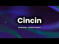 Cincin - David Bayu (Karaoke Version)