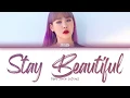 Jimin Park (Jamie Park) (박지민) - Stay Beautiful (Han|Rom|Eng) Color Coded Lyrics/한국어 가사