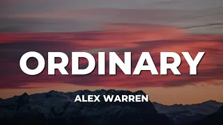 Alex Warren Ordinary Lyrics 