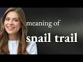 Understanding Snail Trail