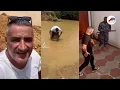 white Galamsey Gold dealer guided by Police