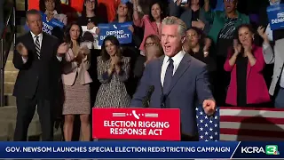 LIVE Special election redistricting campaign in California