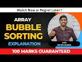 Bubble sort in icse class 10 java Prateik Sharma by Java