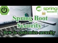 Spring Security Customization Basic Authentication Authorization Java Interview Q A Part - 3