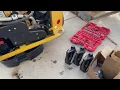 Cat 259D oil chang and 500 Hr service