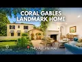 1140 Asturia Ave Coral Gables Landmark Home on an 18 750 SF Corner Lot