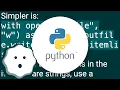 Writing a list to a file with Python with newlines
