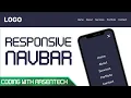Build the Responsive Sticky Navbar using HTML CSS Javascript
