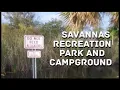 Savannas Recreation Area and Campground Fort Pierce Florida Don t feed the alligators