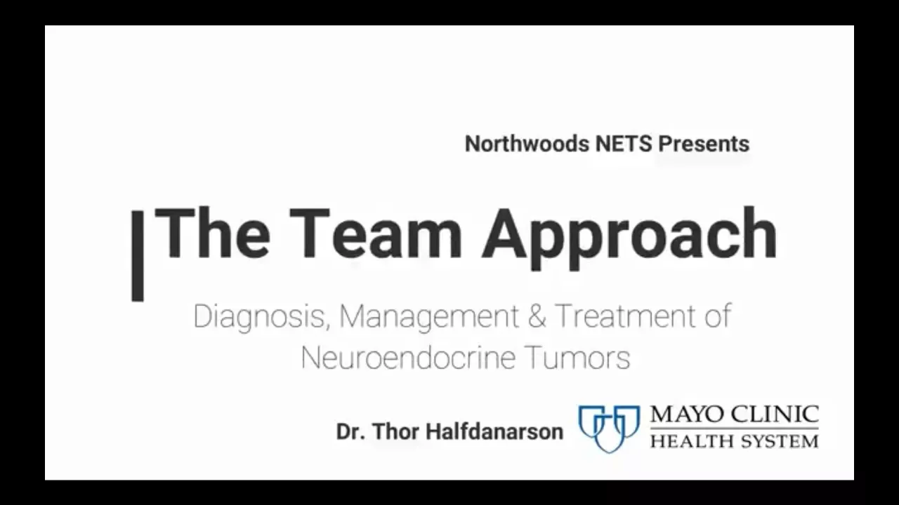 Dr. Thor Halfdanarson & The Team Approach