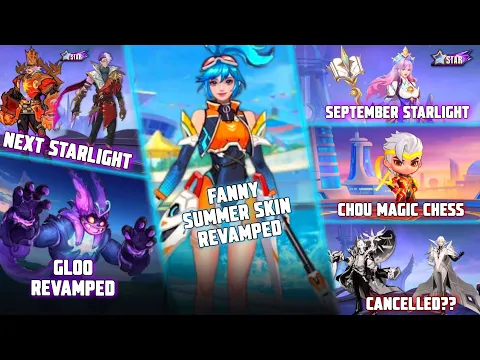 Download MP3 REVAMPED GLOO, REVAMPED FANNY LIFEGUARD,UPDATE STARLIGHT SKIN, FRAGMENTS SHOP JUNI AND MORE