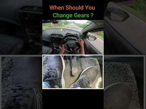 When Should you Change Gear #shorts #ytshorts #car #driving