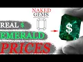 Emerald prices and value NAKED GEMS Gemstones
