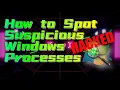 Windows Core Processes Threat Hunting Cybersecurity Process Explorer