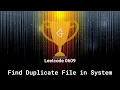 Leetcode 0609 Find Duplicate File in System