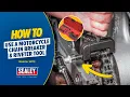How to Break Rivet a Motorcycle Chain VS779 Chain Breaker Riveter Tool Tutorial