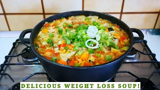 Cabbage Soup For Weight Loss | Weight Loss Soup | Lose Weight Fast 2-3KG in a Week. 
