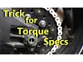 Trick for Getting Torque Specs